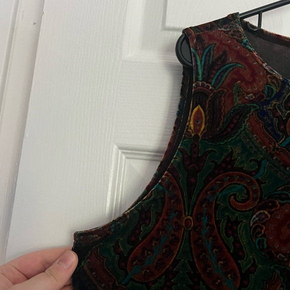 Chico's Multicolor Paisley Sleeveless Top - Picture 3 of 5